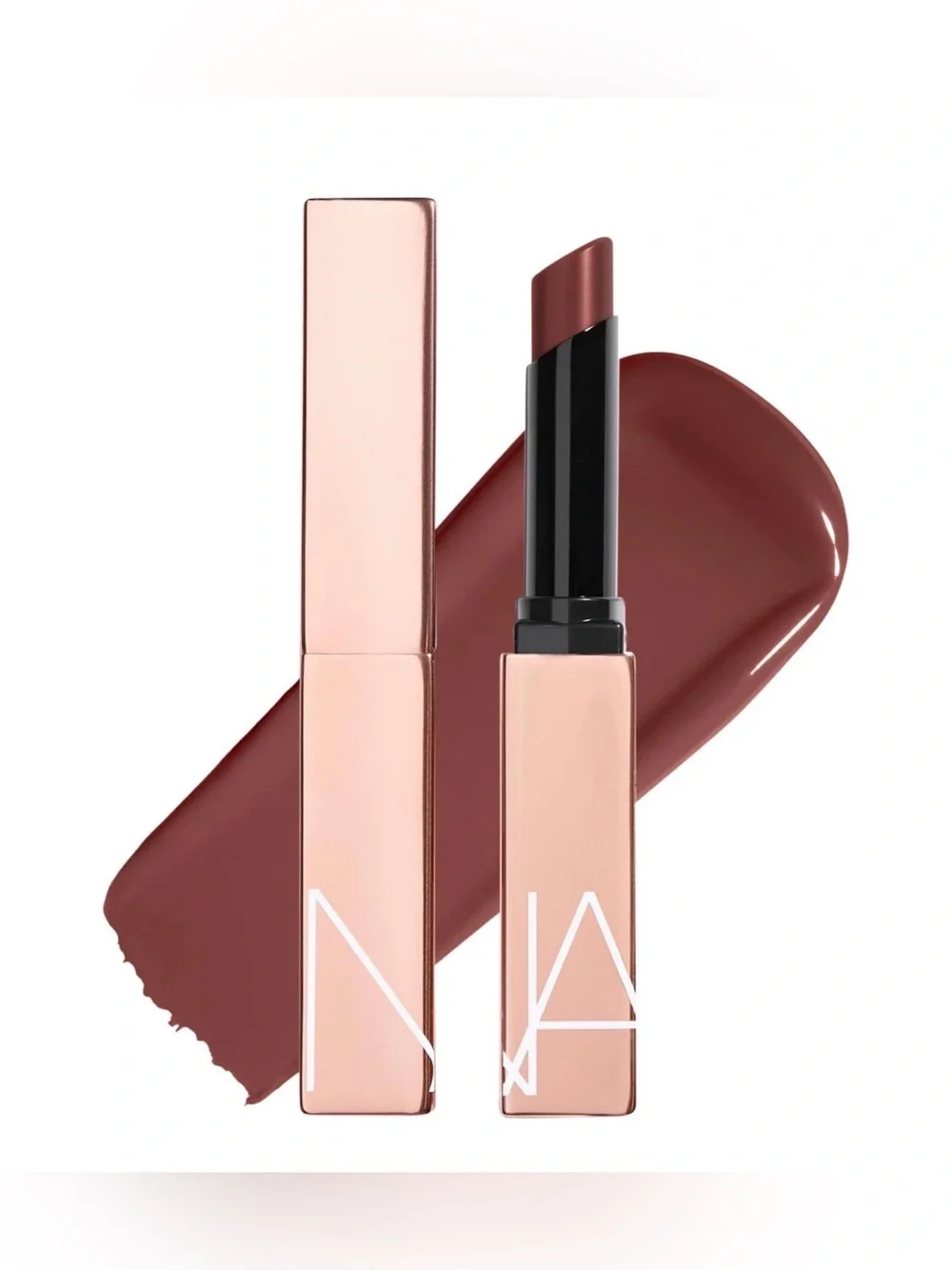 NEW✅ NARS Afterglow Sensual Shine Lipstick • 225 Show Off • Mahogany •New in Box
